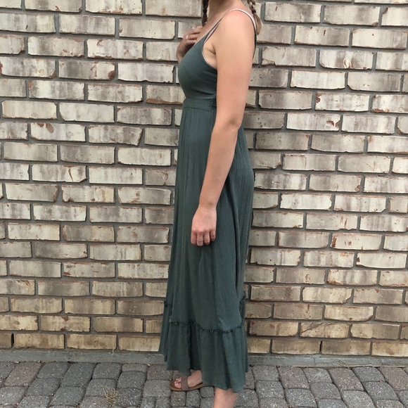 Boho Maxi with Cut Out - Picture 2 of 5